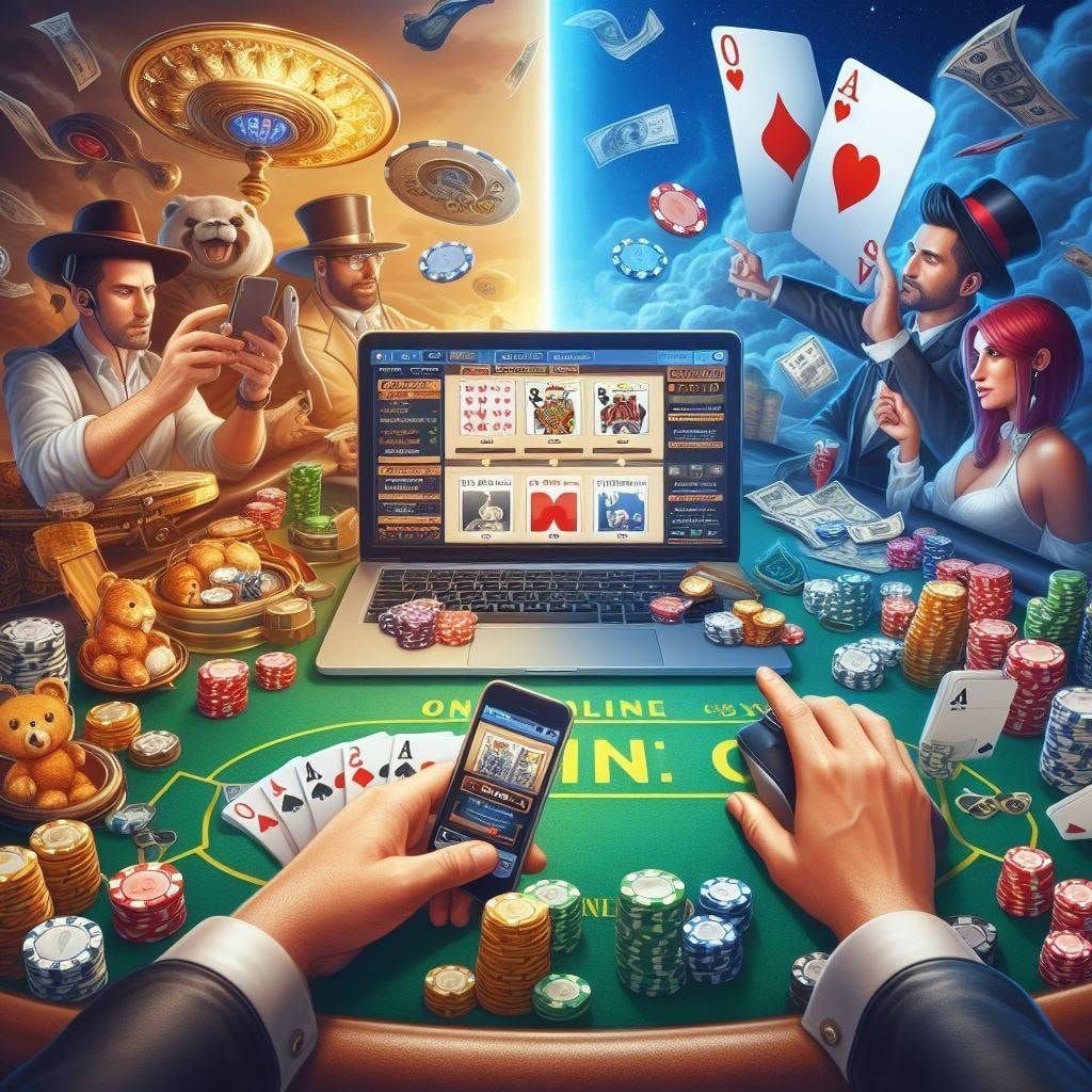 Player using a mobile phone to access fish shooting game on panalo 11